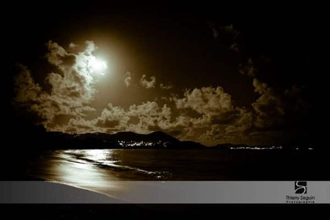 Clair de lune sur Sainte-Luce, Martinique
